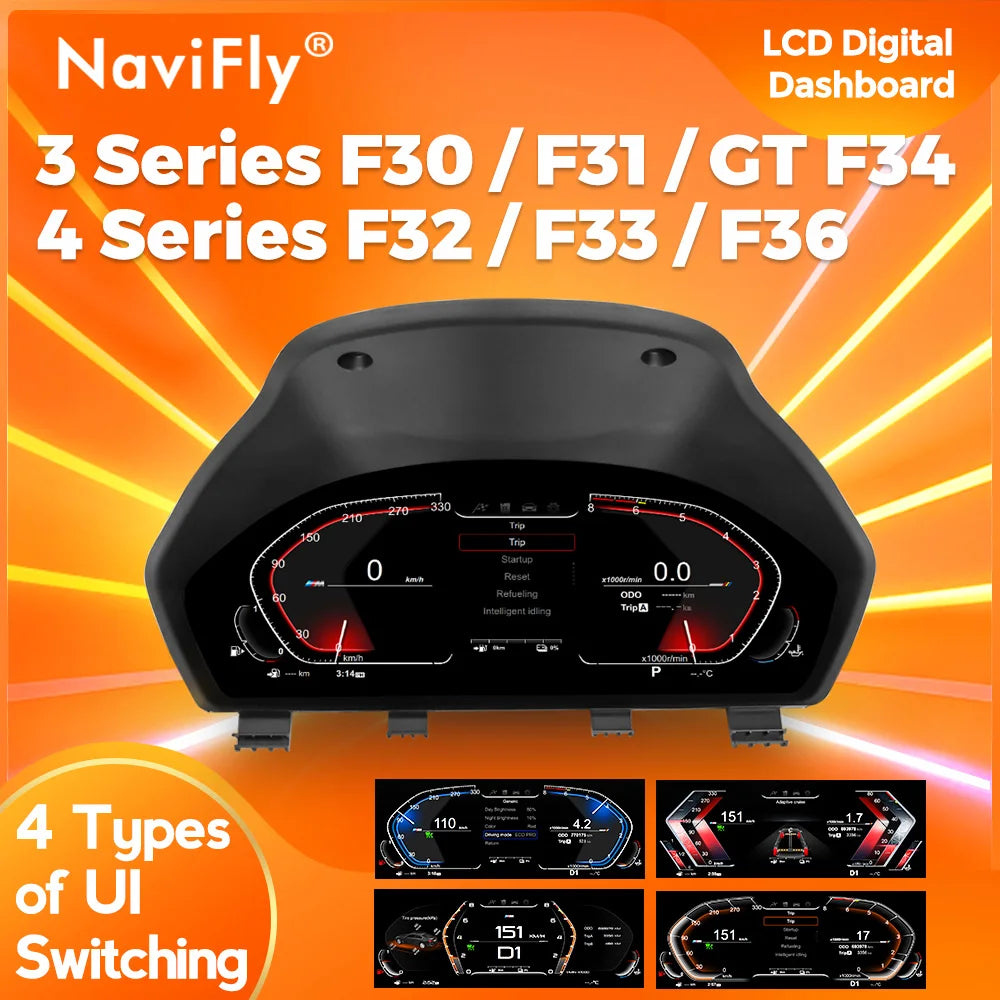 F30 digital cluster