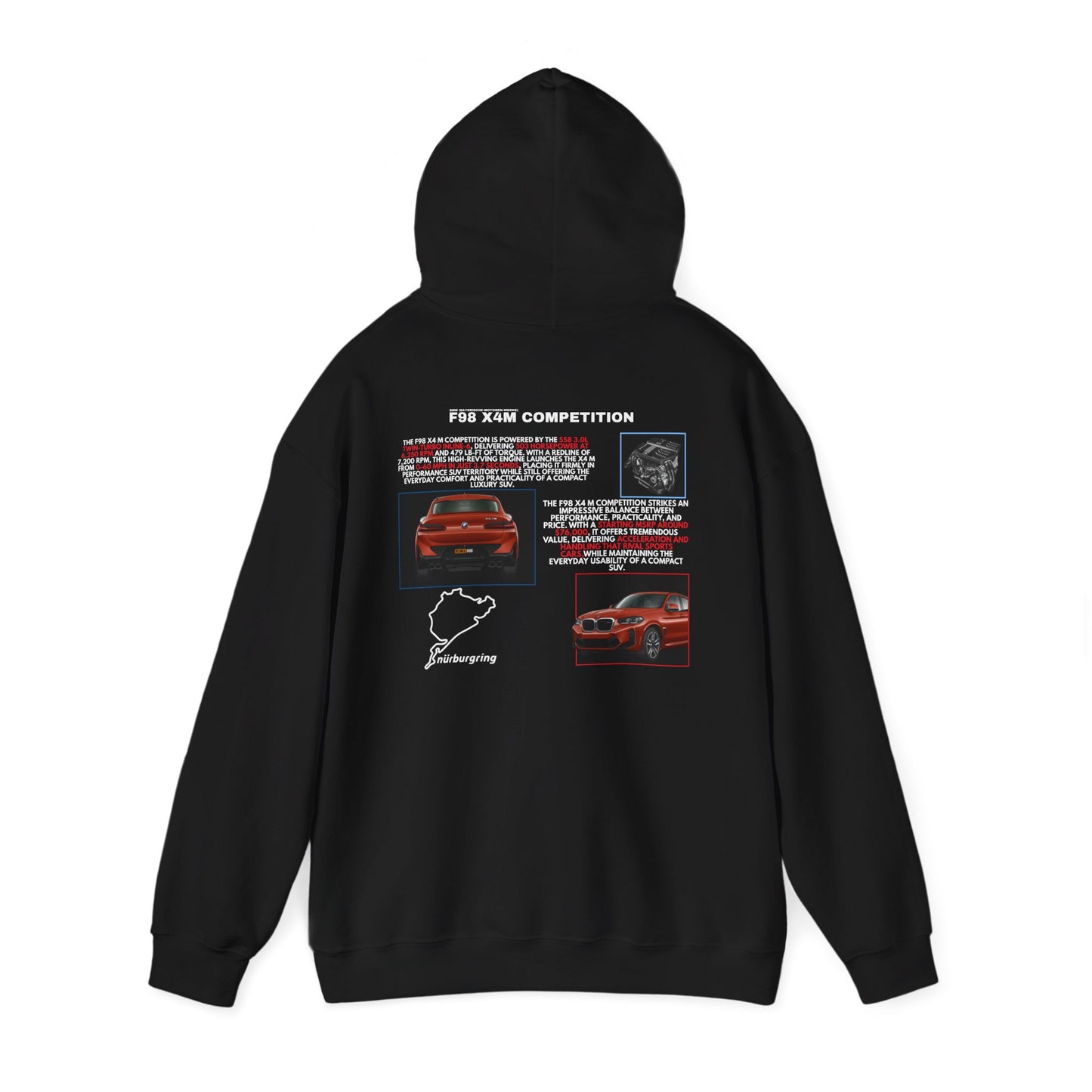 F98 X4M Competition Hoodie