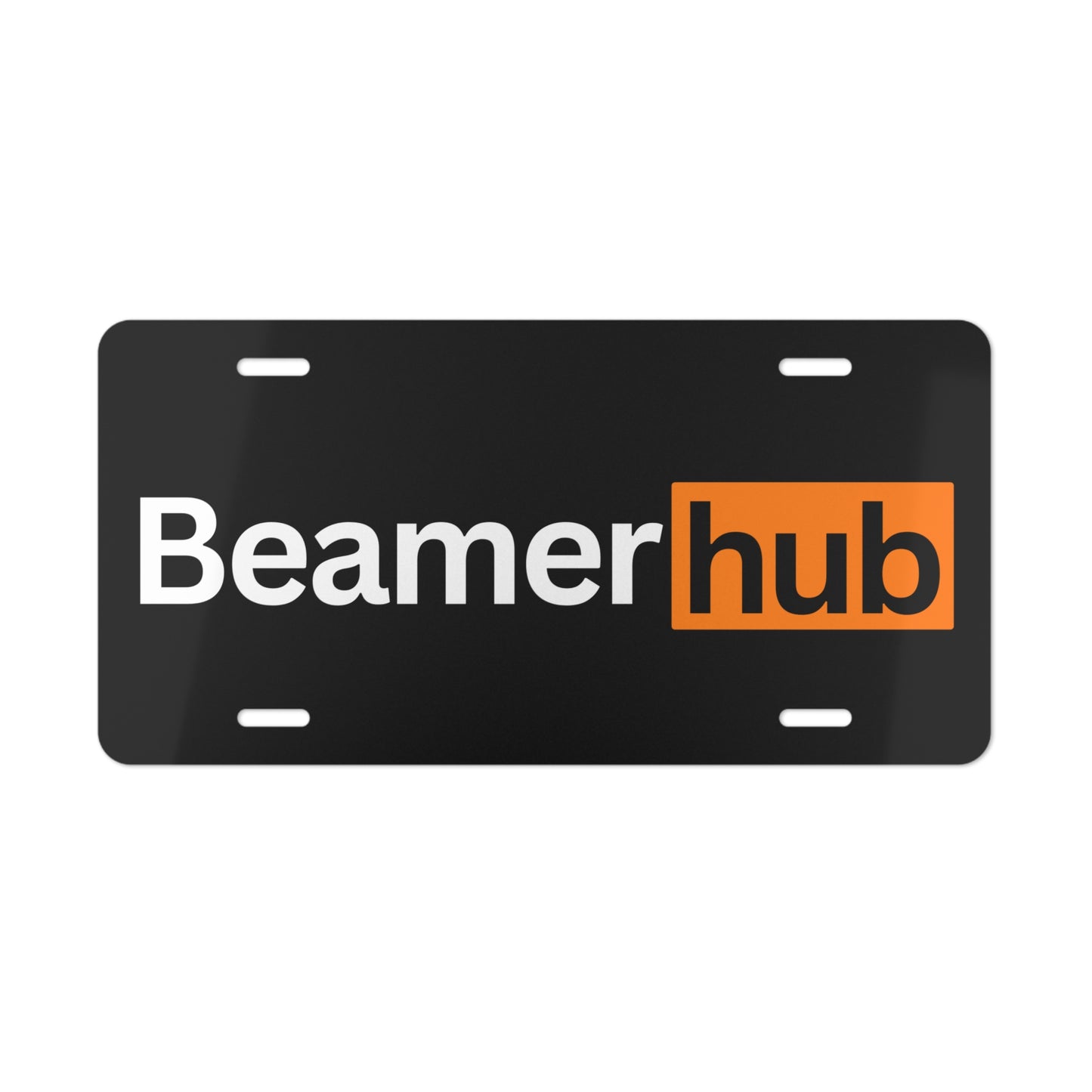 Beamer Hub Vanity Plate